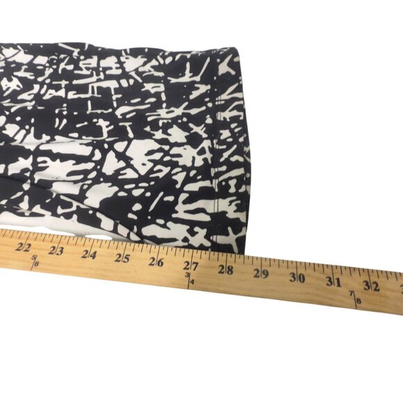 Calvin Klein Black White Abstract Sleeveless Jumpsuit - Picture 13 of 13